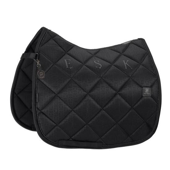 Eskadron platinum 25 zadeldek dressuur GLOSSY BIT Black Full