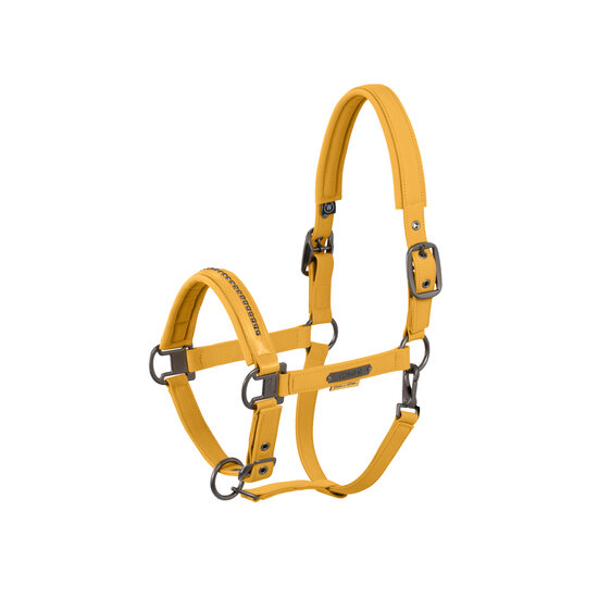  Eskadron platinum 25 Halster SOFTSHELL PEARLS DOUBLE Golden Yellow