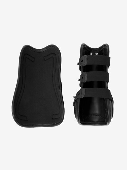 Le Mieux Capella 3-strap peesbeschermers Zwart