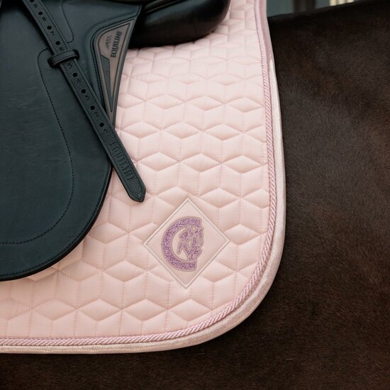 Kentucky Zadeldekje Sprankelend Dressuur Oud Roze Full