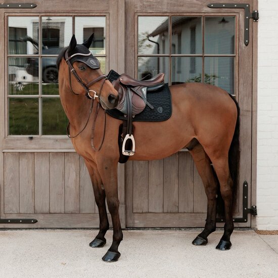 Kentucky Zadeldekje Sprankelend JUMP Zwart Full