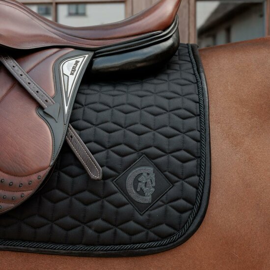 Kentucky Zadeldekje Sprankelend JUMP Zwart Full