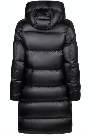 Pikeur QUILTED lange winterjas  8025 Athleisure Zwart