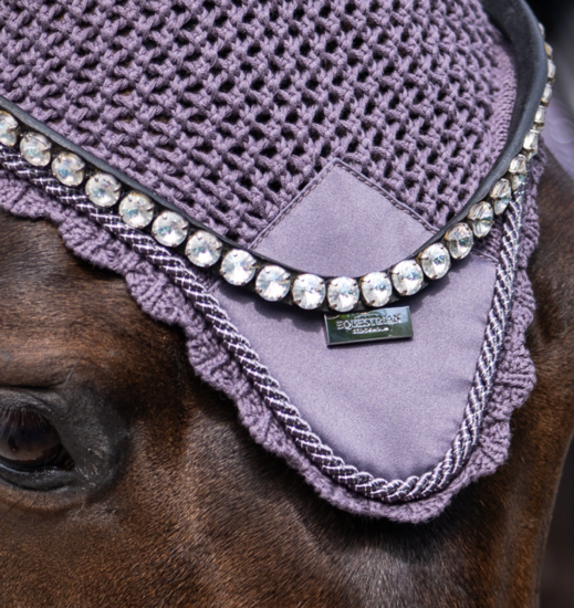 Equestrian Stockholm - CLASSIC - oornetje Dark Violet 