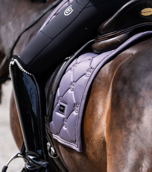 Equestrian Stockholm zadeldek  dressuur Dark Violet 