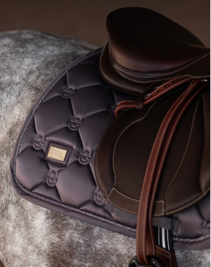 Equestrian Stockholm zadeldek  Dark Violet  Jump full