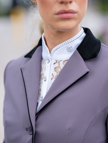 Equestrian Stockholm Classic wedstrijd jas Dark Violet 
