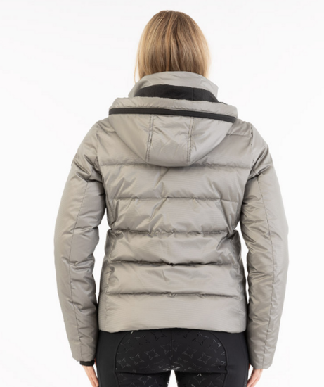 Anky gevoerde winterjas silver 