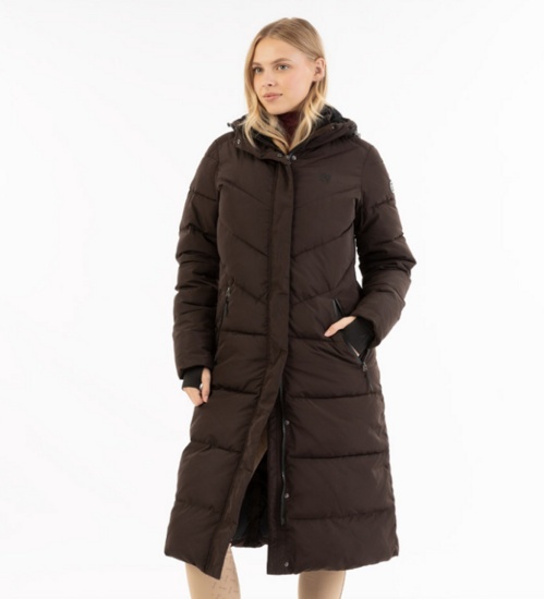 Anky gevoerde lange puffer winterjas Amphora