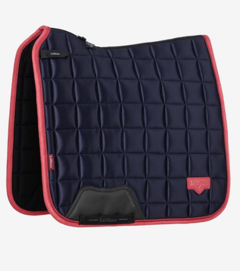 Le Mieux zadeldekje  classic Loire dressuur Navy / Cranberry