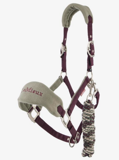Le Mieux   Vogue halster &amp; touw Damson