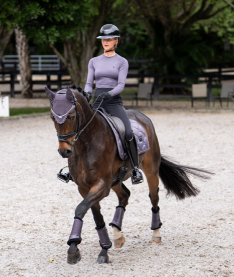 Equestrian Stockholm Dark Violet  (bont)peesbeschermers 