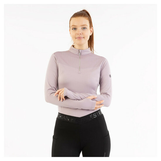 BR half zip-up pullover Jara Nirvana