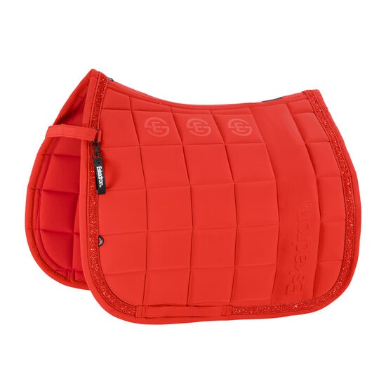 Eskadron Dynamic &#039;25 zadeldek dressuur Big Square Jewel Poppy Red Full