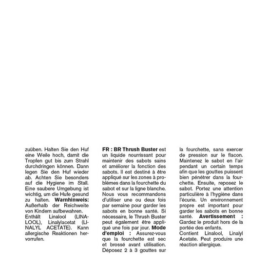 BR Thrush buster 59ml