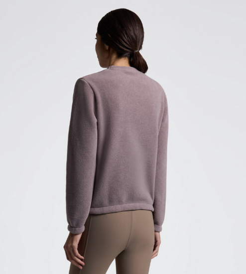 Cavalleria Toscana  fleece crew neck trui ROSA