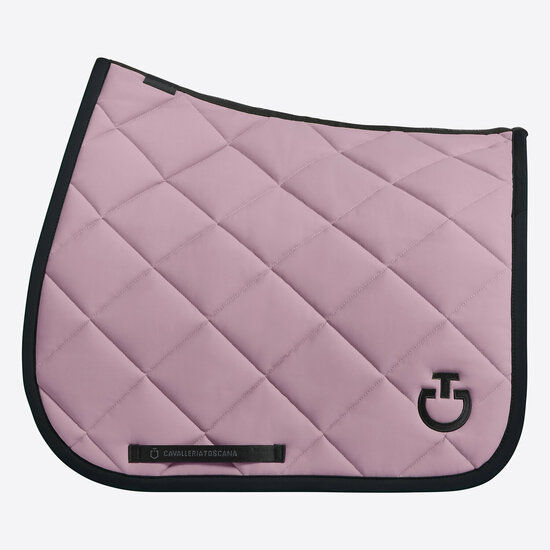 Cavalleria Toscana Diamond Quilted Jersey Dressuur GRAPE SHAKE met zwart logo