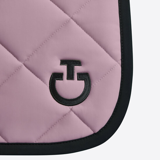 Cavalleria Toscana Diamond Quilted Jersey Dressuur GRAPE SHAKE met zwart logo