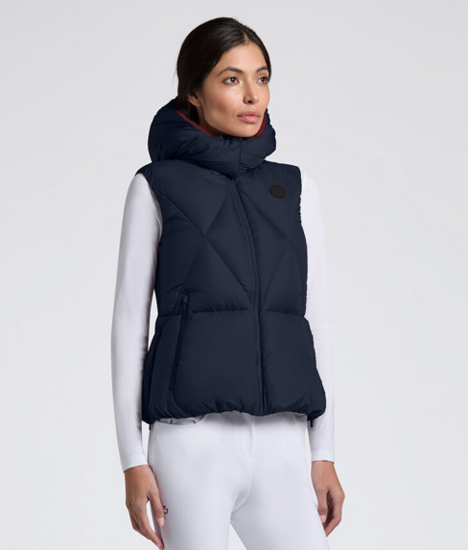 Cavalleria toscana Bodywarmer Navy met bordeaux
