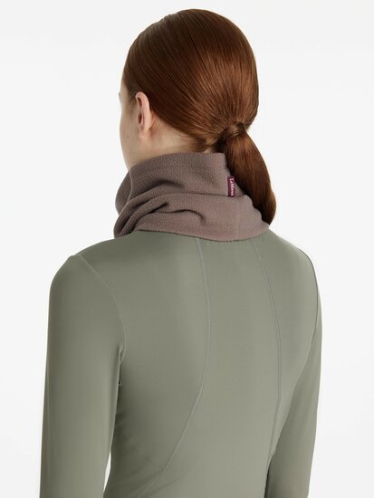 Le Mieux Fleece Snood Walnut AW25