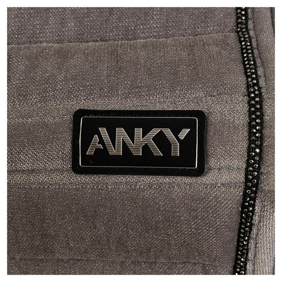 Anky zadelpad dressuur velvet Silver Full