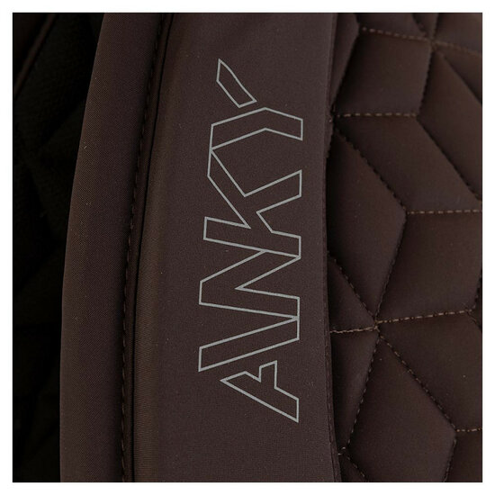 Anky zadelpad dressuur Nylon Chocolate Torte Full