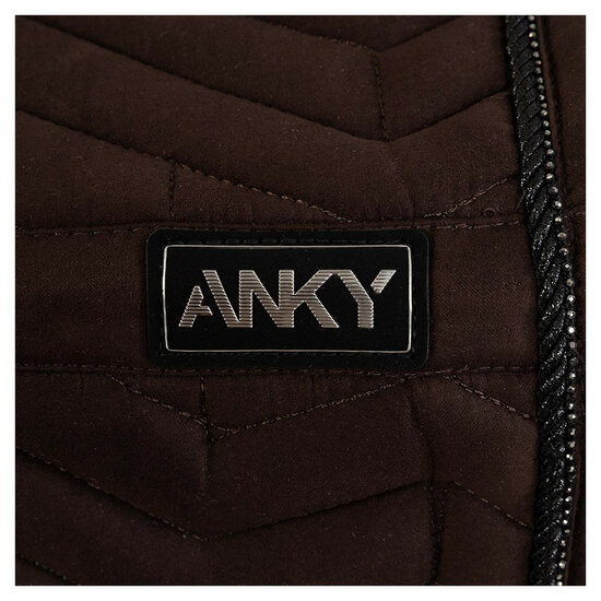 Anky zadelpad dressuur Suede Chocolate Torte Full