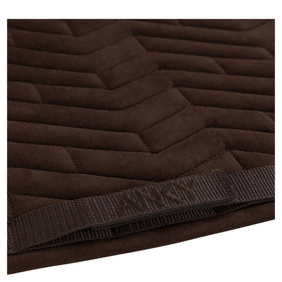 Anky zadelpad dressuur Suede Chocolate Torte Full