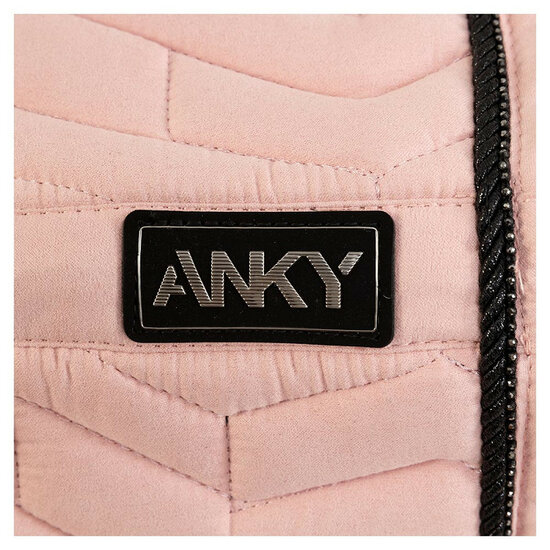 Anky zadelpad dressuur Suede Bridal Rose Full