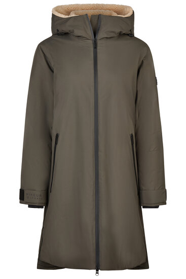 Pikeur lange regenjas 8022 deep khaki