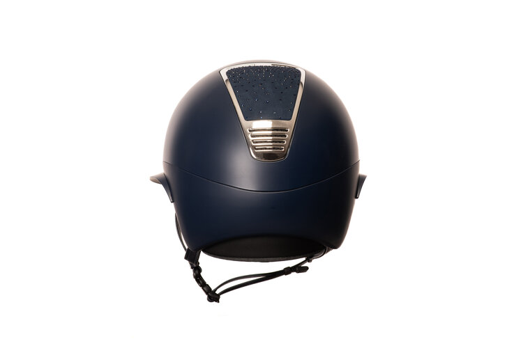 LAS Helmets Cap Opera Lady Visor Matt Navy met Cascata Navy en trim silver