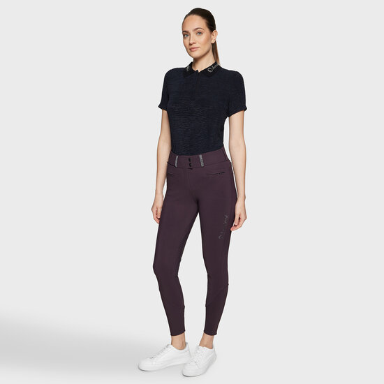 Samshield rijbroek CLARANOVA Aubergine