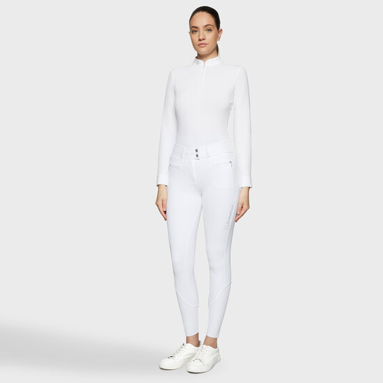Samshield rijbroek CLARANOVA White