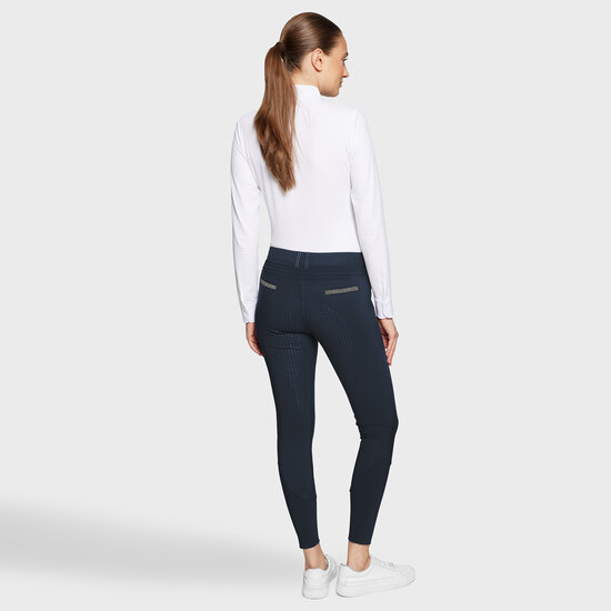 Samshield rijbroek Diane full grip Navy