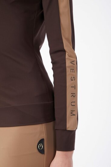 Vestrum -NORWICK - trainingshirt BROWN/CORTEN