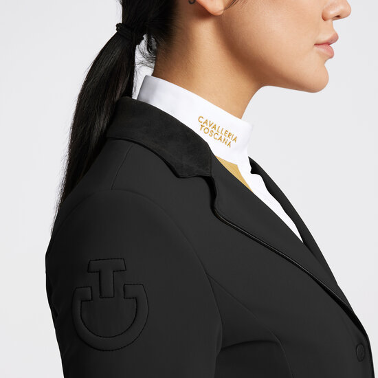 Cavalleria toscana GP zip wedstrijd jas Zwart