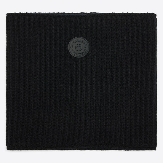 Cavalleria Toscana Lambswool Nek Warmer Zwart