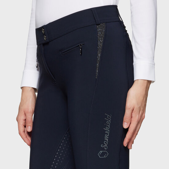 Samshield rijbroek OMEGA full grip Navy