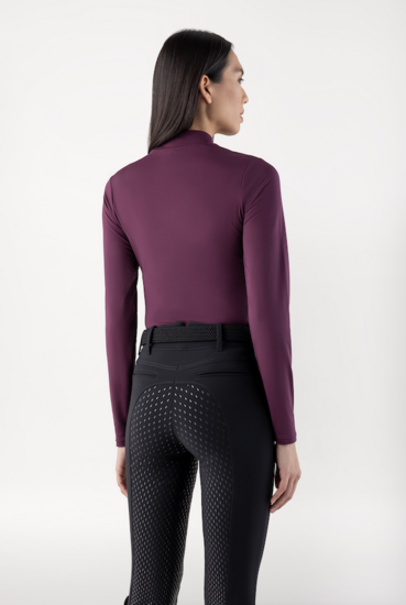 Equiline Second Skin Shirt GECO Amaranth