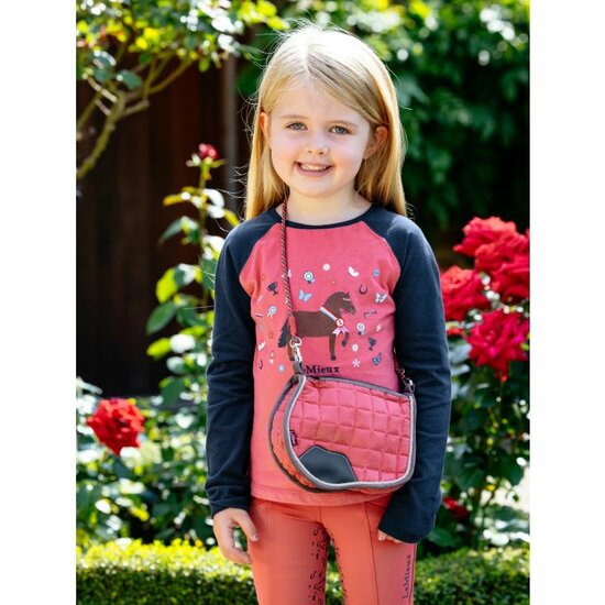 Le Mieux Crossbody zadelpad tas Cranberry