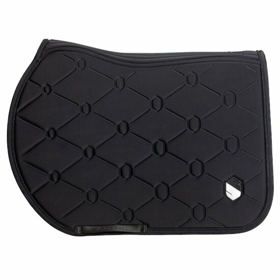 Samshield zadeldek zwart Embroidery JUMP mt full