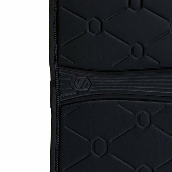 Samshield zadeldek zwart Embroidery JUMP mt full