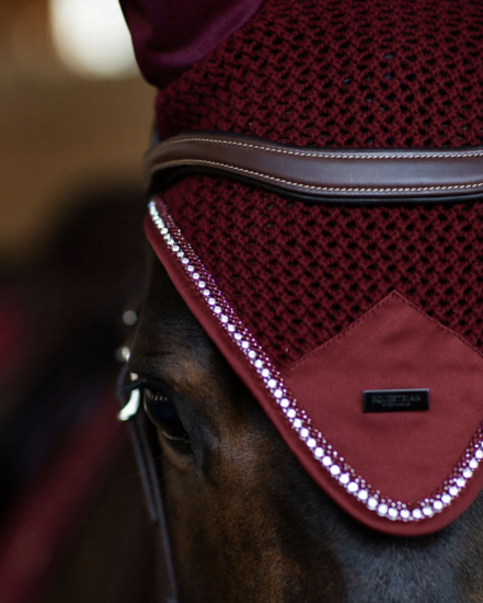 Equestrian Stockholm Oortje Modern Crystal Bordeaux