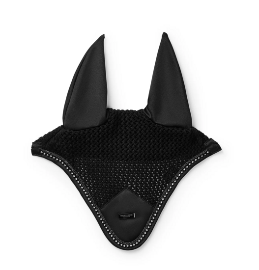 Equestrian Stockholm Oortje Modern Crystal zwart