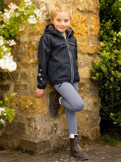 Le Mieux MINI Milo Waterproof Jacket Navy met Vlekken