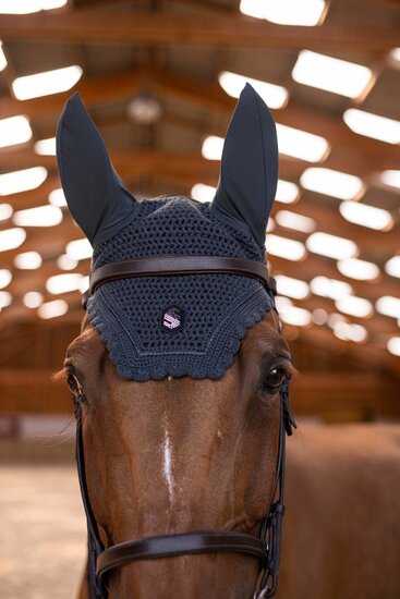 Samshield vliegenoortje Swarovski Anthracite NOT Soundless maat FULL