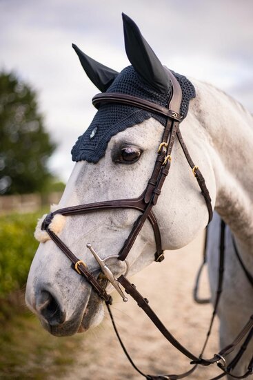 Samshield vliegenoortje Swarovski Anthracite NOT Soundless maat FULL