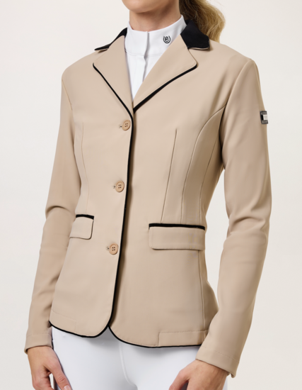 Equestrian Stockholm Classic wedstrijd jas Sand