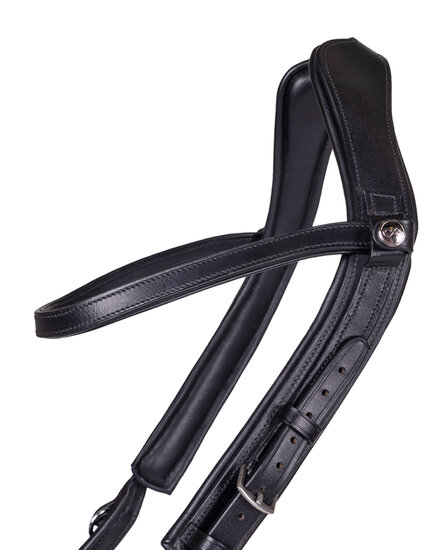 Presteq anatomisch Hoofdstel Fay Sport classic zwart 