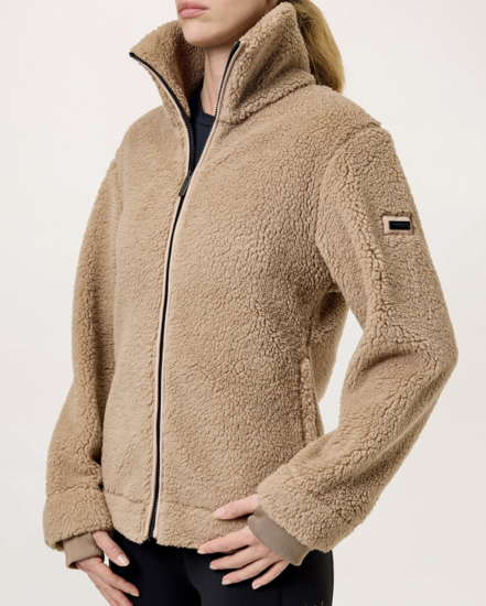 Equestrian Stockholm Teddy Fleece jas /vest Sand